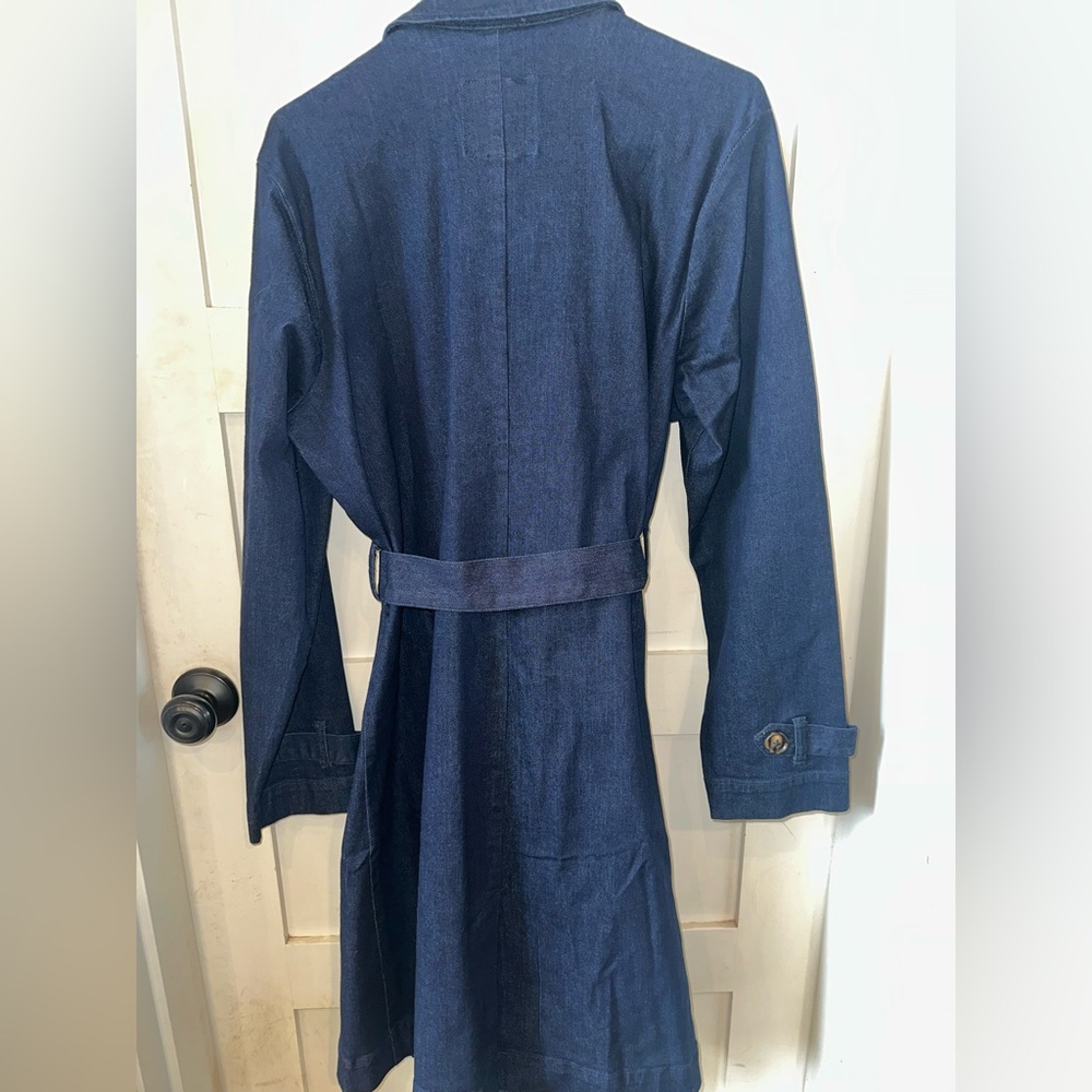 Skinnygirl Denim Trench Coat - Picture 9 of 9